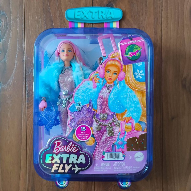 Mattel Barbie Extra Fly Utaz Baba Extravagns Repls Tli Szke Lny