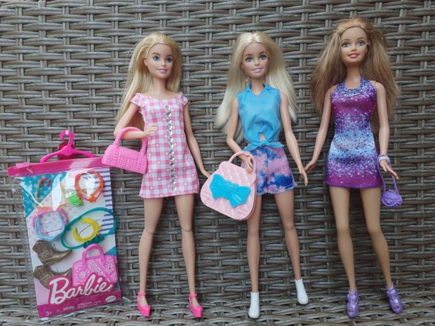 Mattel Divatos Barbie Bartnk + Kiegszt