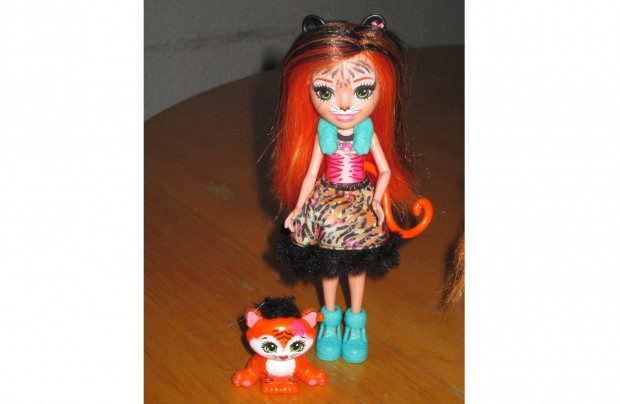Mattel Enchantimals Tanzie Tiger s Tuft tigris figura