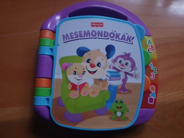 Mattel-Fisher-Price Dalol meseknyv, mesemondkk + baby puzzle