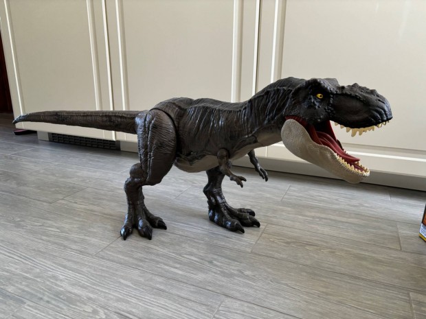 Mattel Jurassic World Dominion Super Colossal Tyrannosaurus Rex din