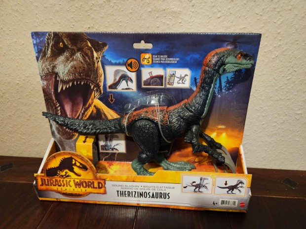 Mattel Jurassic World Dominion - Sound Slashin - Therizinosaurus - j