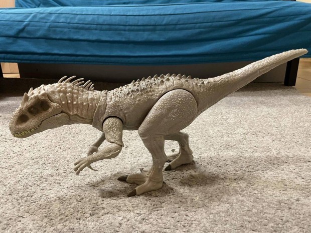 Mattel Jurassic World Indominus Rex dinoszaurusz (fny s hang, 60 cm)