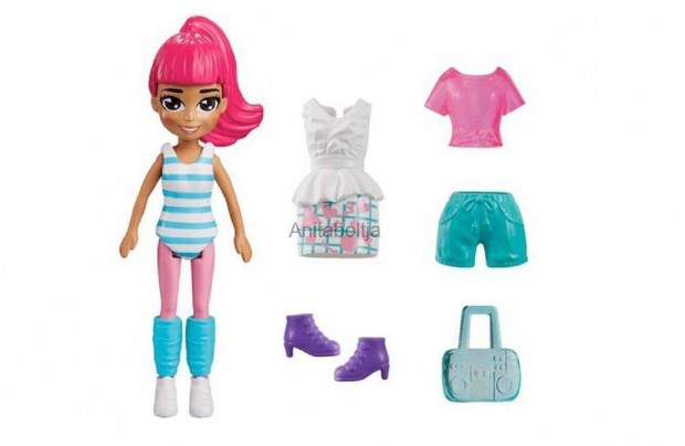 Mattel Polly Pocket - j baba divatokkal Mini csomag Sport Fashion