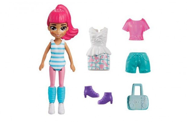 Mattel Polly Pocket - j baba divatokkal Mini csomag Sport Fashion