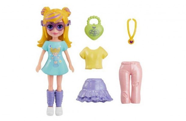 Mattel Polly Pocket baba nyri kiegsztkkel