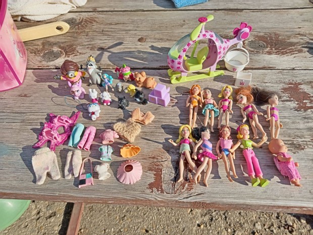 Mattel Polly Pocket babk, kiegsztk s llatok