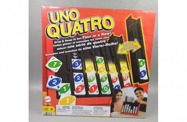 Mattel Uno Quatro krtyajtk (HPF82, bontatlan)