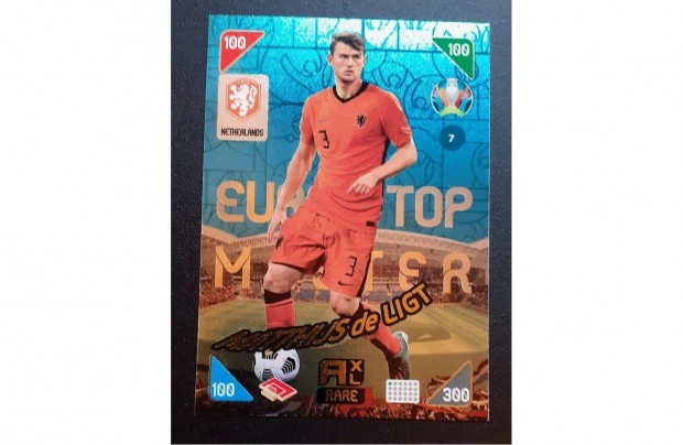 Matthijs de Ligt Hollandia Rare Top Master focis krtya Kick off 2021