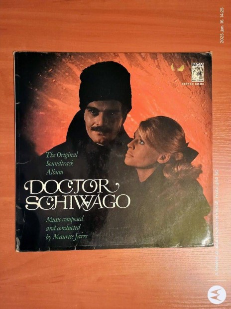 Maurice Jarre Doctor Schiwago - The Original Soundtrack Album; LP, V