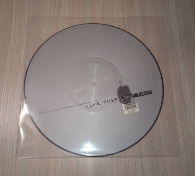 Mauro Picotto - Like This Like That (Techno remix, picture disc)