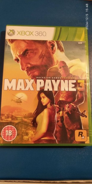 Max Payne 3 dupla Xbox lemez