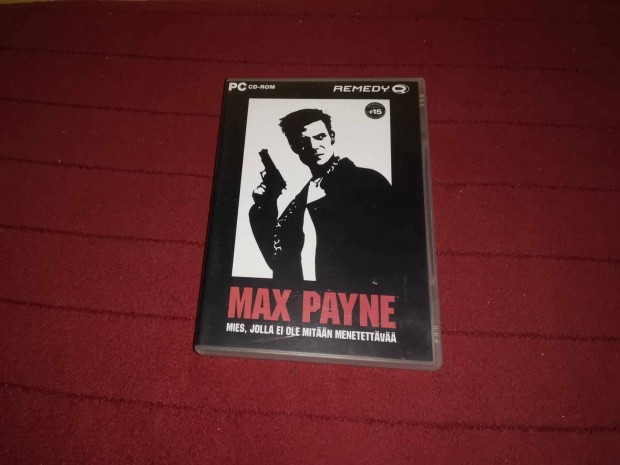 Max Payne - PC CD-ROM (holland tok, angol jtk)