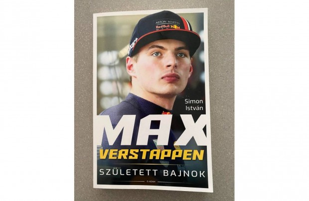 Max Verstappen, szletett bajnok, letrajzi knyv