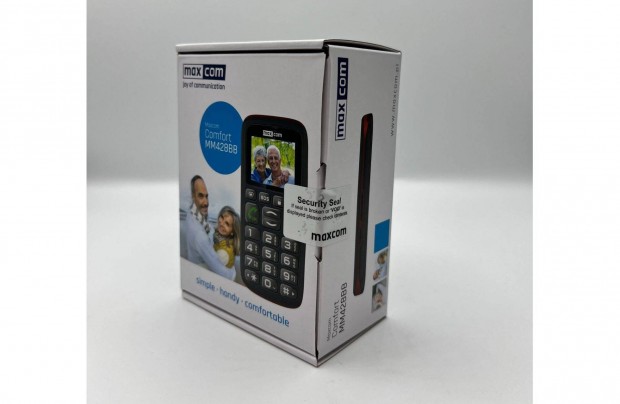 Maxcom MM428 extra nagy gombokkal Dual sim | 1 v garancia