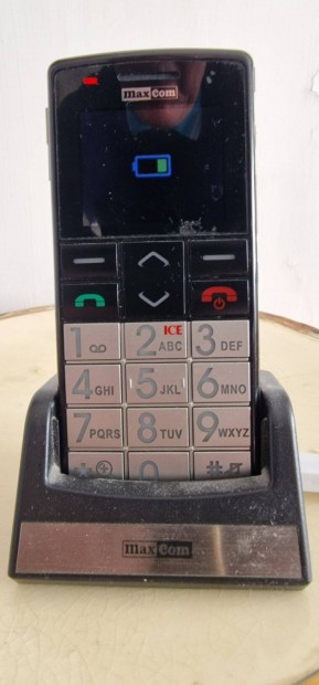 Maxcom MM715BB mobiltelefon Seglyhv Karpereccel, dobozban
