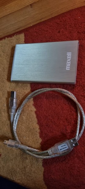Maxell 2.5" külső hdd 320Gb