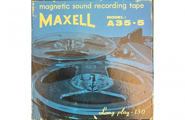 Maxell A35-5 magnszalag magnetofon orss szalag