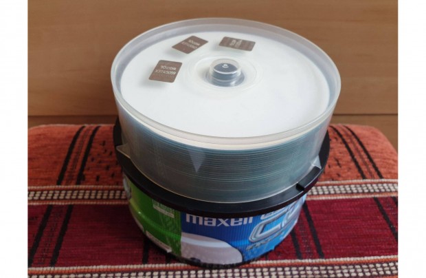 Maxell CD CD-R 700MB 80min 52× írható lemez (Japan gyártás) 50db