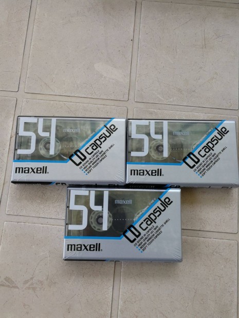 Maxell CD Capsule 54 Szp a flia 3 darab egyben!