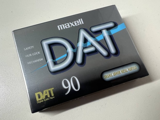 Maxell DAT 90 kazetta - bontatlan