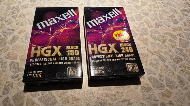 Maxell Hgx VHS kazetta