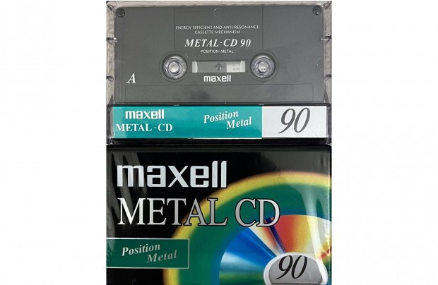 Maxell Metal-CD90 vadonatj, flis kazetta