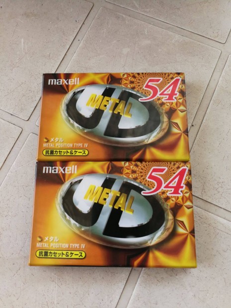 Maxell Metal UD-54 Nagyon szp a flia! 2db egyben!