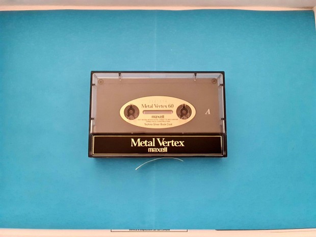 Maxell Metal Vertex MV 60 kazettás magnó deck kazetta problémás
