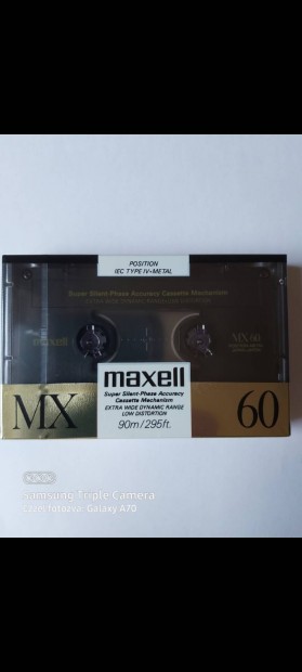 Maxell Mx-60 j metl kazetta elad 