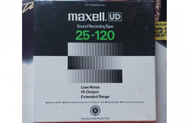 Maxell UD 25-120 740m (2400ft) Orss Magnszalag Maxell MAGN Szalag