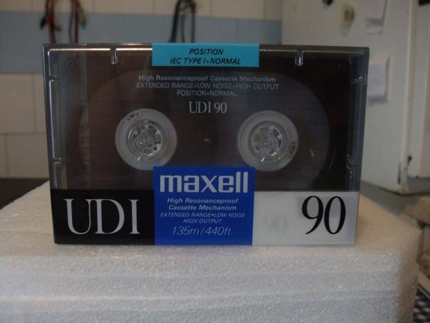 Maxell UD I - 60 magn deck kazetta ( 1988 )