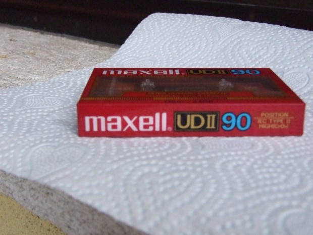 Maxell Udii 90 crome retr magn audikazetta magnkazetta