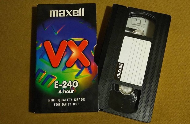 Maxell Vx E-240 hasznlt videkazetta