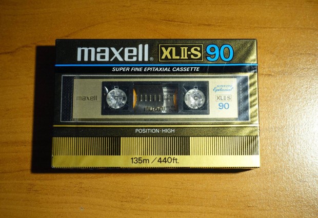 Maxell XL2S 90 bontatlan krmos kazetta 1984 deck