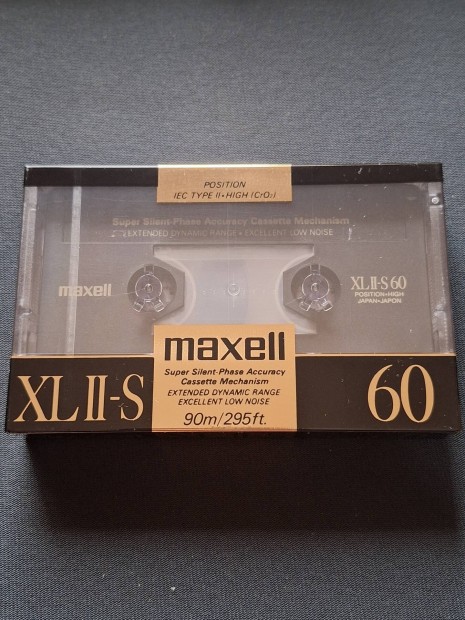 Maxell XL-IIS 60 bontatlan kazetta 