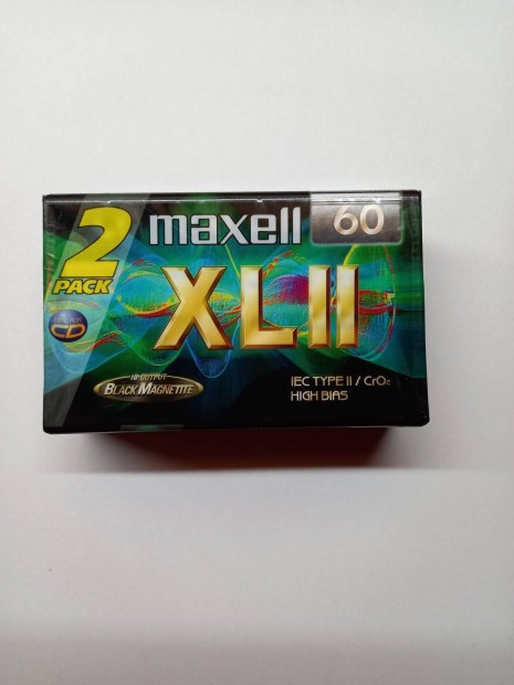 Maxell XL-II 60-as j magn kazetta