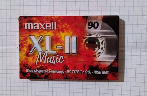 Maxell XL-II 90 audi kazetta