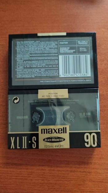 Maxell XL II-S 90 magn kazetta