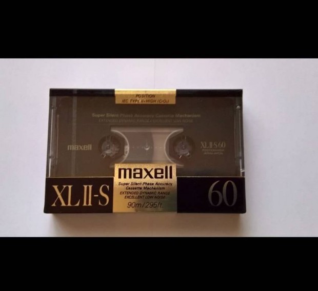 Maxell XL II-s60 j krmos kazetta elad 