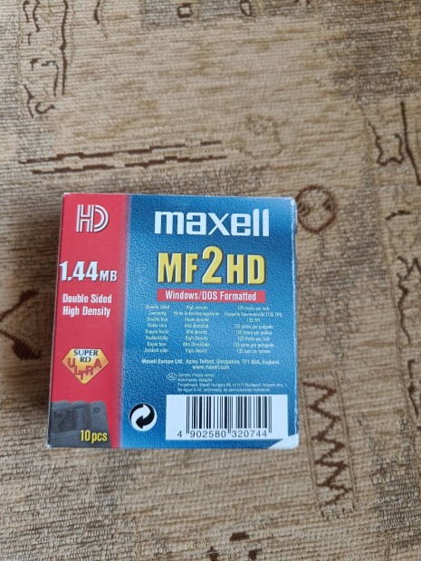 Maxell floppy lemez 1.44 Mb 7 db