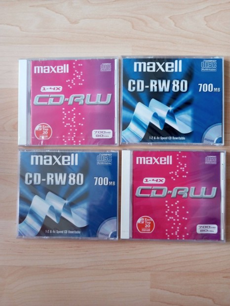 Maxell rhat CD 4db 1500 Ft sszesen. Bp 21