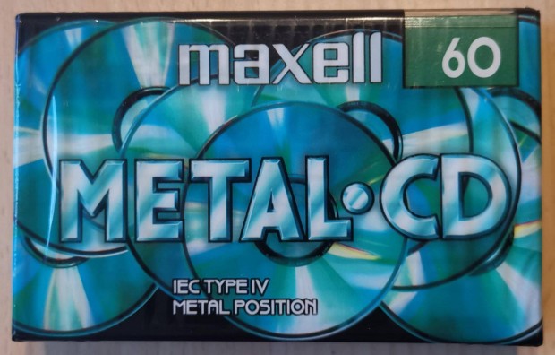 Maxell metal cd 60 perces audikazetta