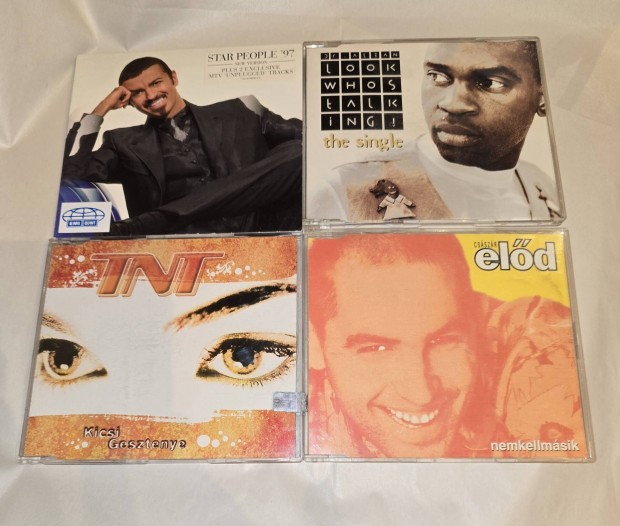 Maxi CD kollekci (TNT,Csszr Eld ,Madonna,George Michael,stb)
