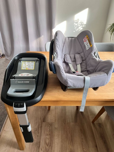 Maxi-Cosi Cabriofix hordoz 0-13kg + Familyfix Isofix bektrendszer