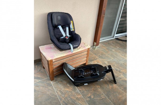 Maxi Cosi Pearl Pro reboard i-Size gyerekülés+Maxi Cosi Familyfix3