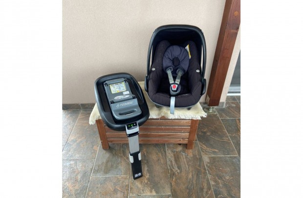 Maxi Cosi Pebble babahordoz+Familyfix rgzttalp