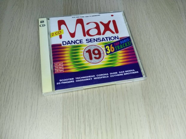 Maxi Dance Sensation 19 / 2 x CD 1995