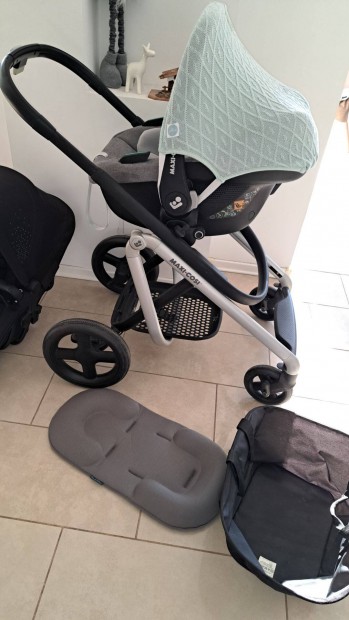 Maxi cosi 3in1 babakocsi �j hordoz�val