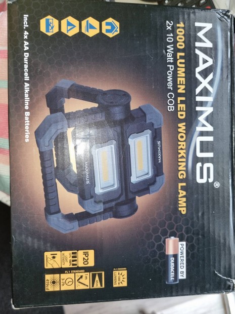 Maximus 2x10 watt os munka lmpa